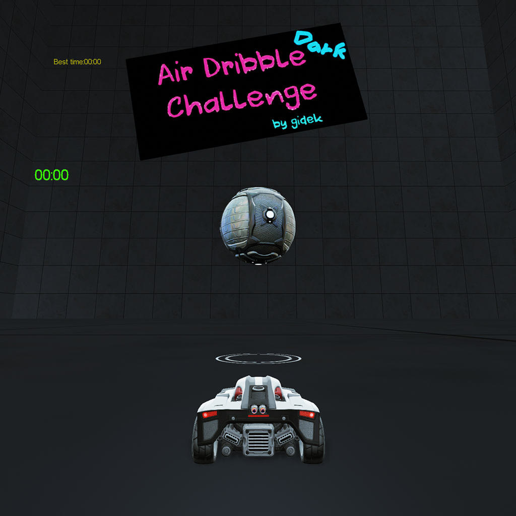 Air Dribble Challenge Dark Mode