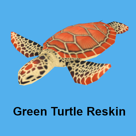 Green Turtle Reskin