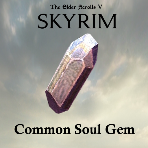 Common Soul Gem from Skyrim (Battery)