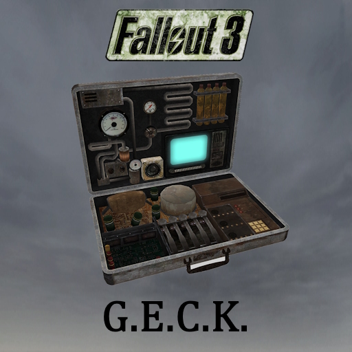 G.E.C.K. from Fallout 3 (Cremator head)