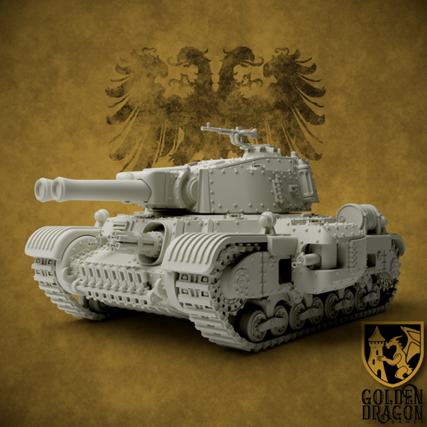 MARCHER Empires At War: (HRE) 45M Barborossa Assault Tank