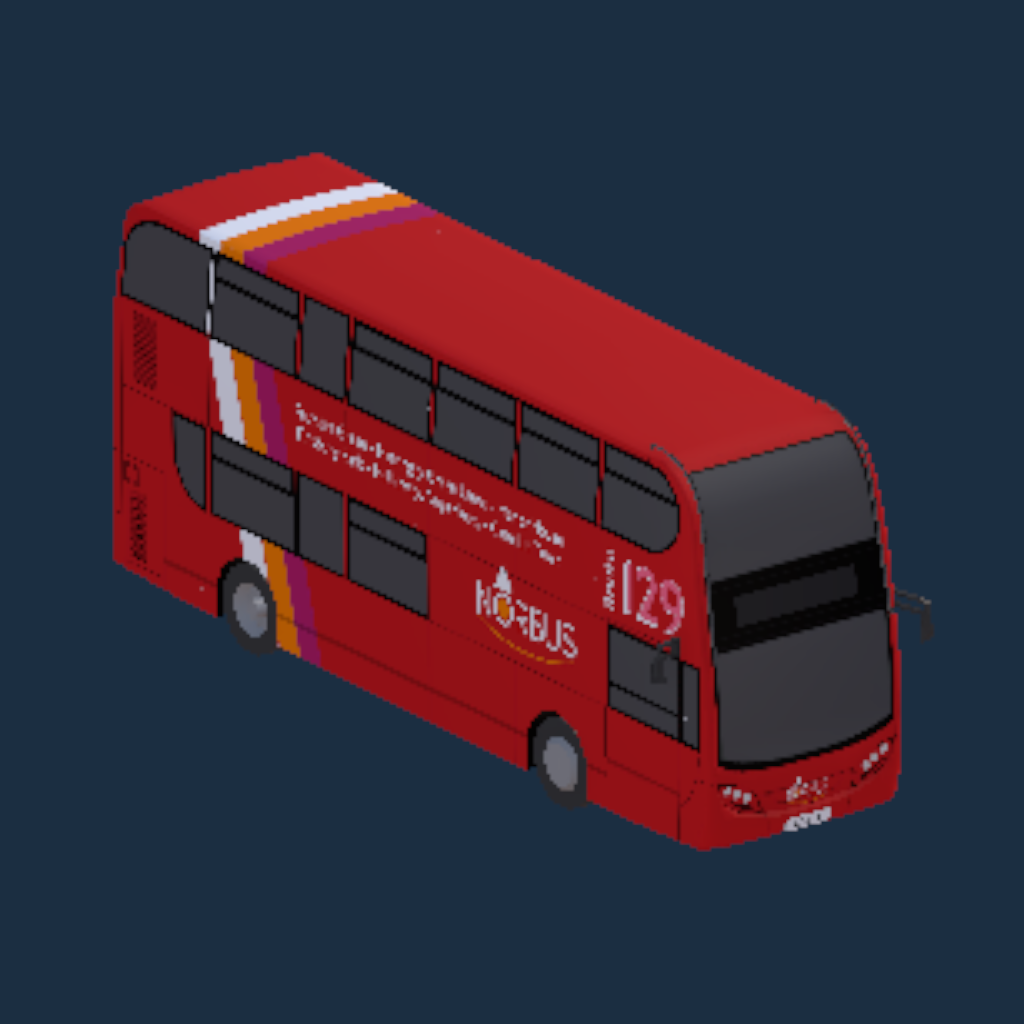 Enviro 400 Hybrid NorBus London PinkLine 129