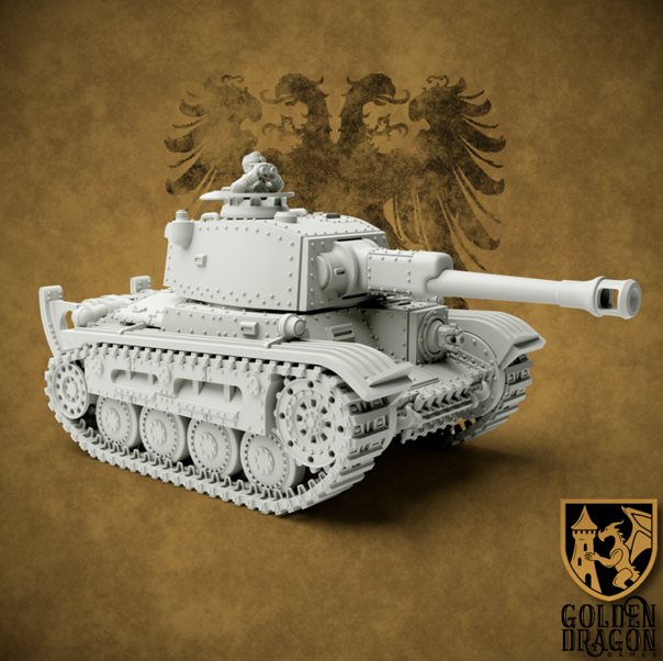 MARCHER Empires At War: (HRE) 38M Franz Joseph Battle Tank