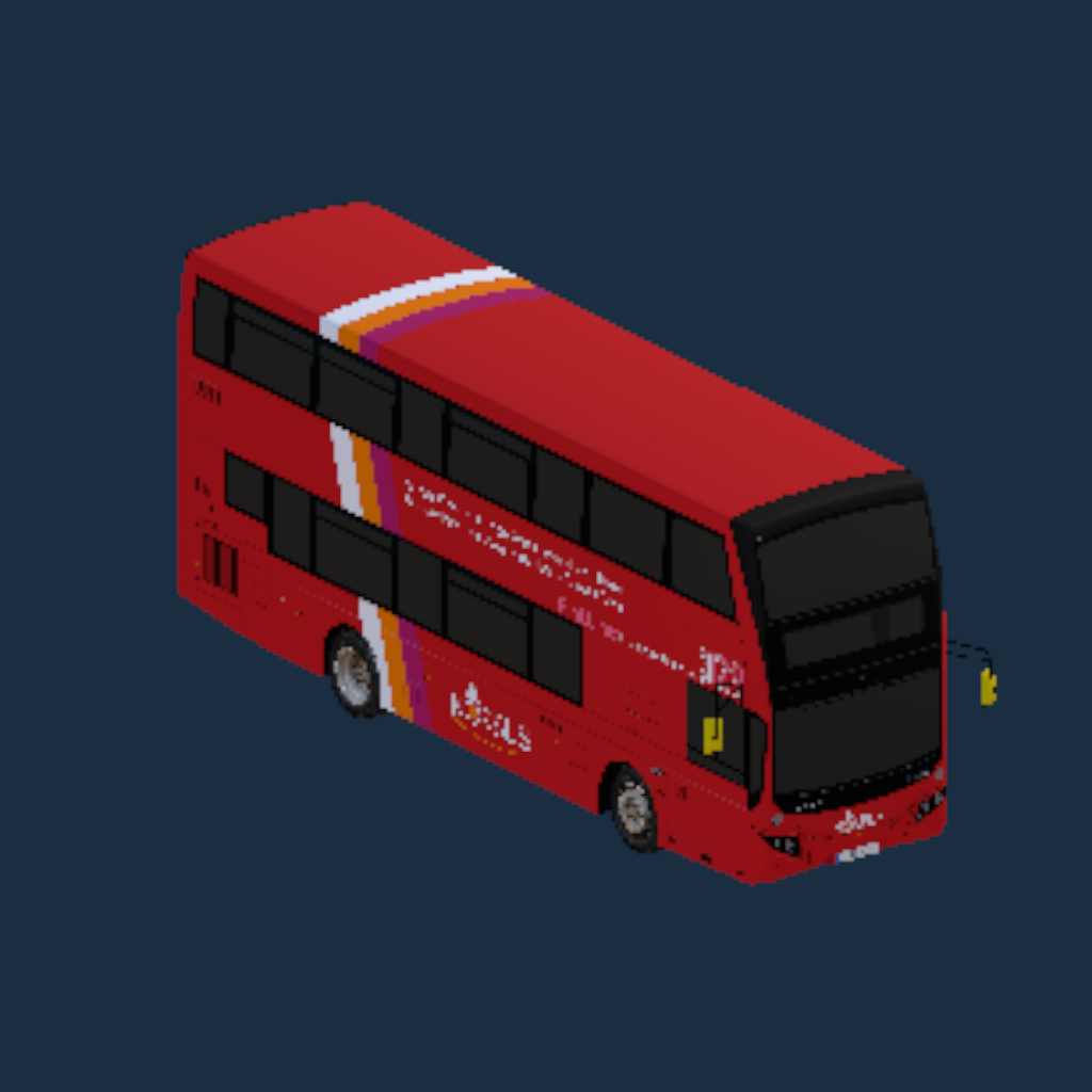 MCV eVoSeTi Dual Door NorBus London PinkLine R129