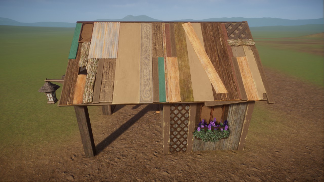 Funky DIY building