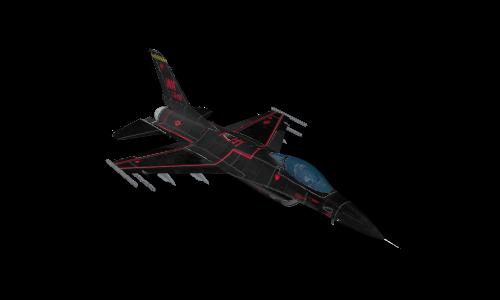 F-16C 64th Aggressors 'Wraith'