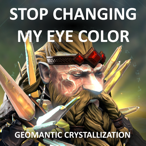 Stop Changing My Eye Color - Geomantic Crystallization