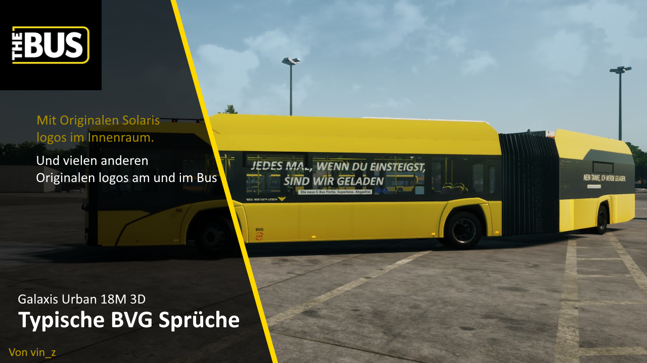 Solaris Urbino 18 electric - Nein Tanke, ich werde Geladen | Jedes mal wenn du Einsteigst sind wir geladen