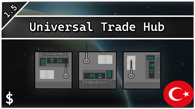 Universal Trade Hub - Türkçe Çeviri mod preview for RimWorld