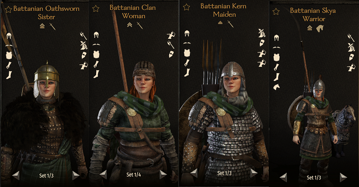 Calradia - Battania Girls