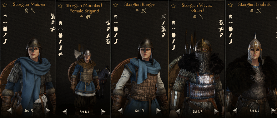 Calradia - Sturgia Girls