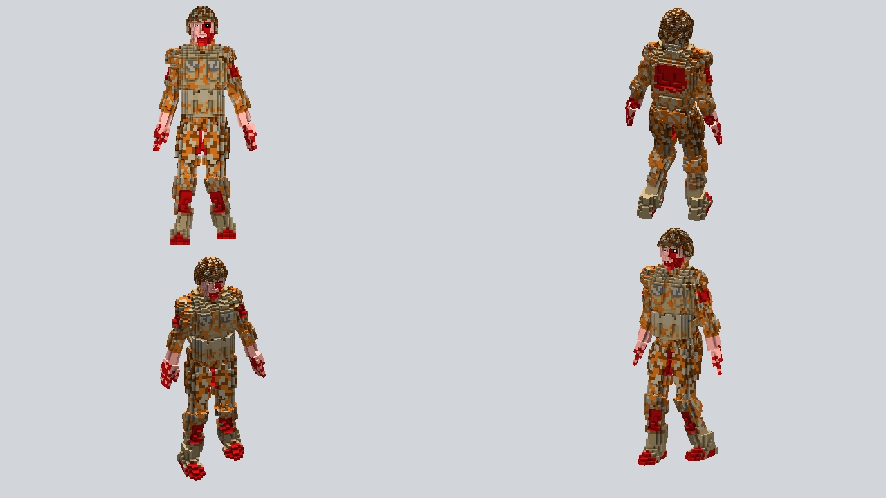 {Baze Zombies} thunder Squad Soldier Zombie