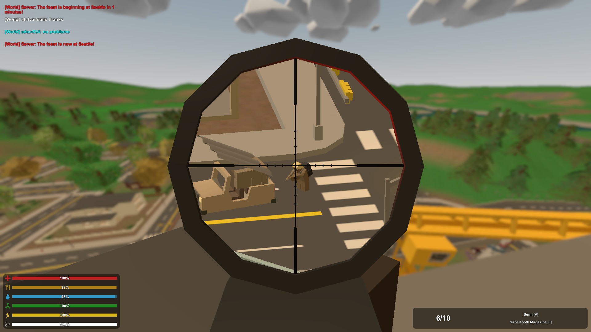 Cubing's Washington Life – Unturned Mod