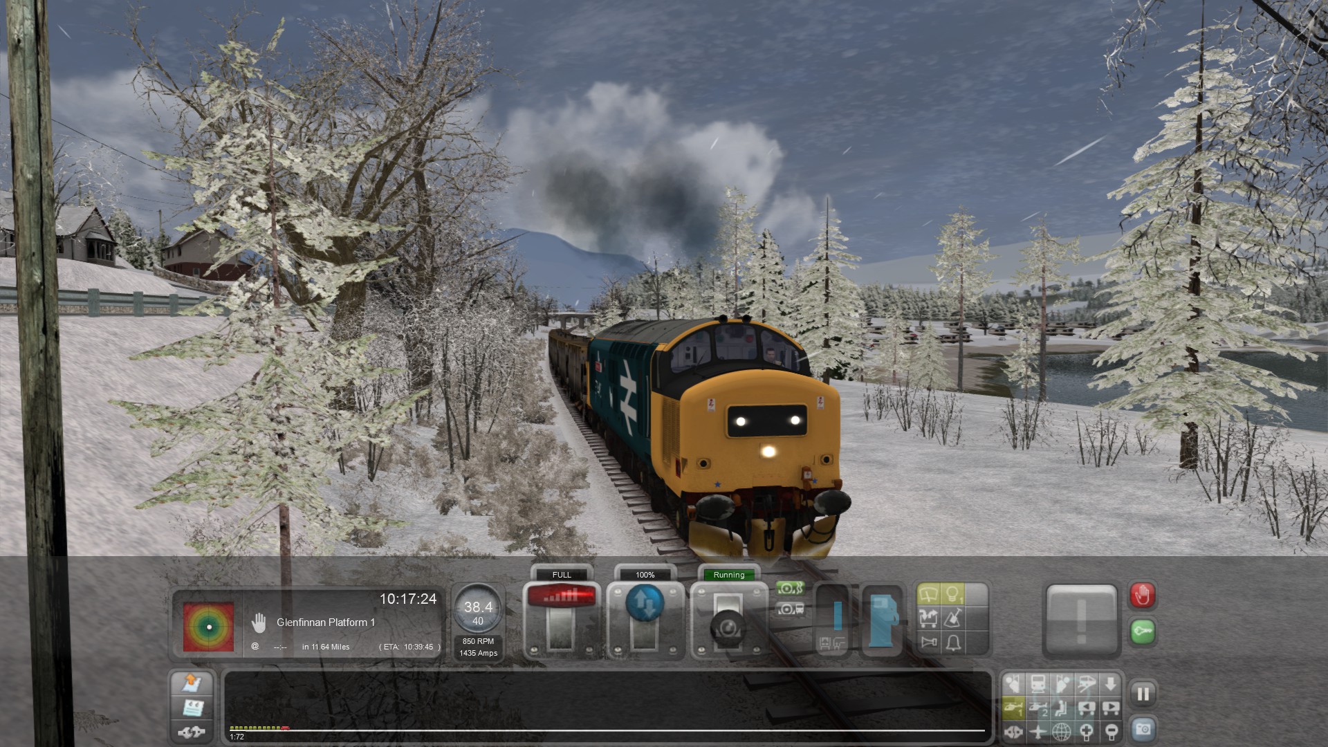 Heavy freight to Mallaig