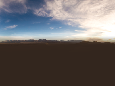 Dunes (Daytime) - Solid Color Bottom