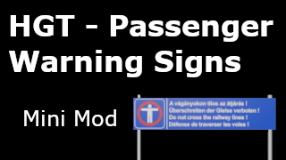 Hungarian Generic Passenger Warning Signs
