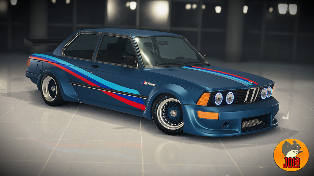 Livery BMW E21 3 series - M-Colors