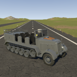 Sd.Kfz. 7 Gun Tractor Variable Throttle by Uncle T