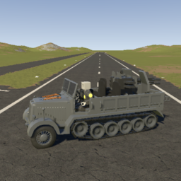 Sd.Kfz. 7/1 Self-Propelled Anti-Aircraft Gun by Uncle T