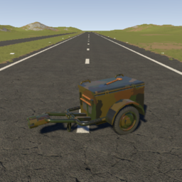 Sonderanhänger 51 Munition Trailer Camouflage by Uncle T