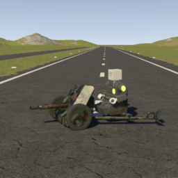 3.7 cm Pak 36 AT-gun Camouflage by Uncle T