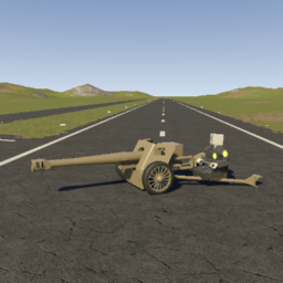 7.5 cm Pak 40 Desert Female Coupling by Uncle T