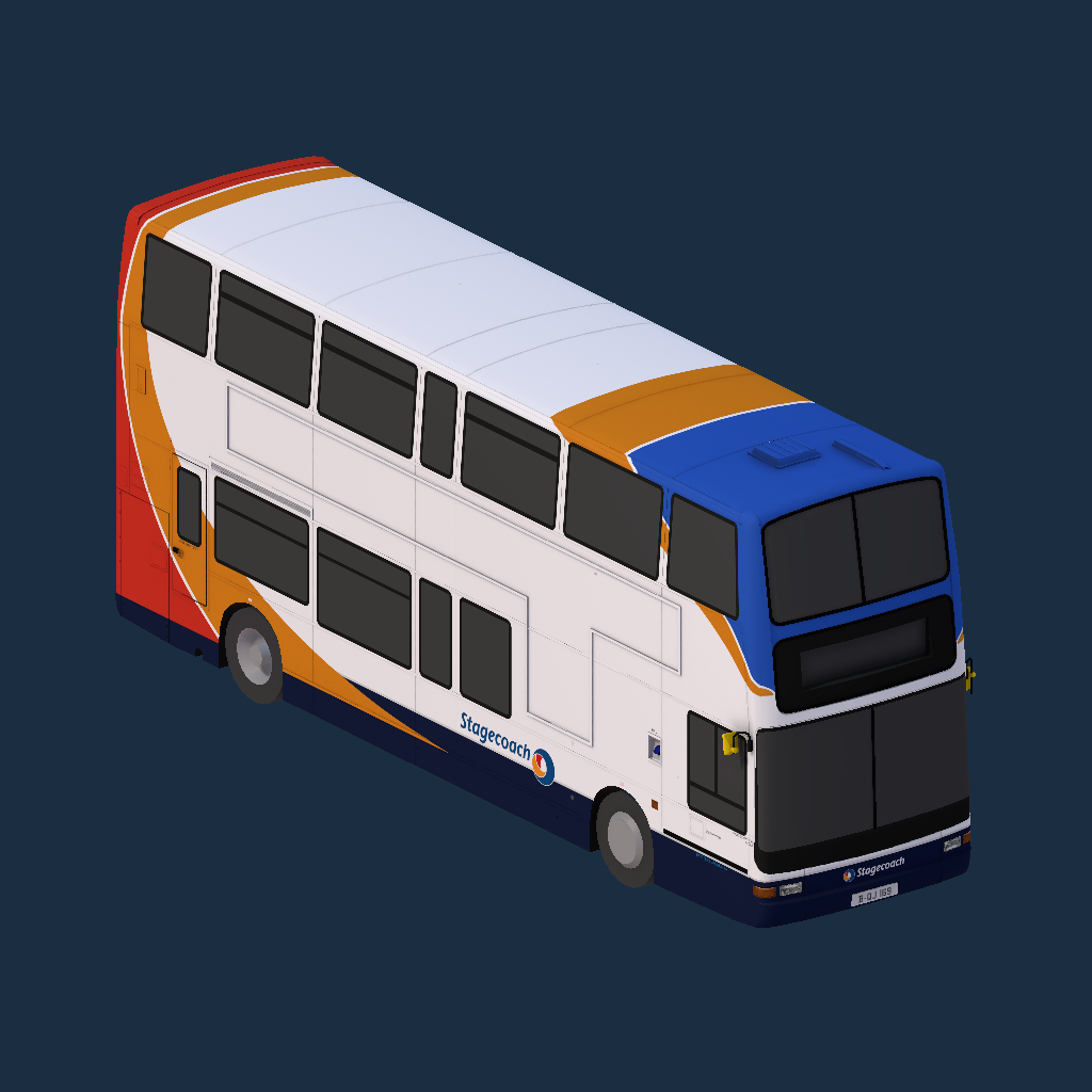 Stagecoach Dennis Trident Plaxton President