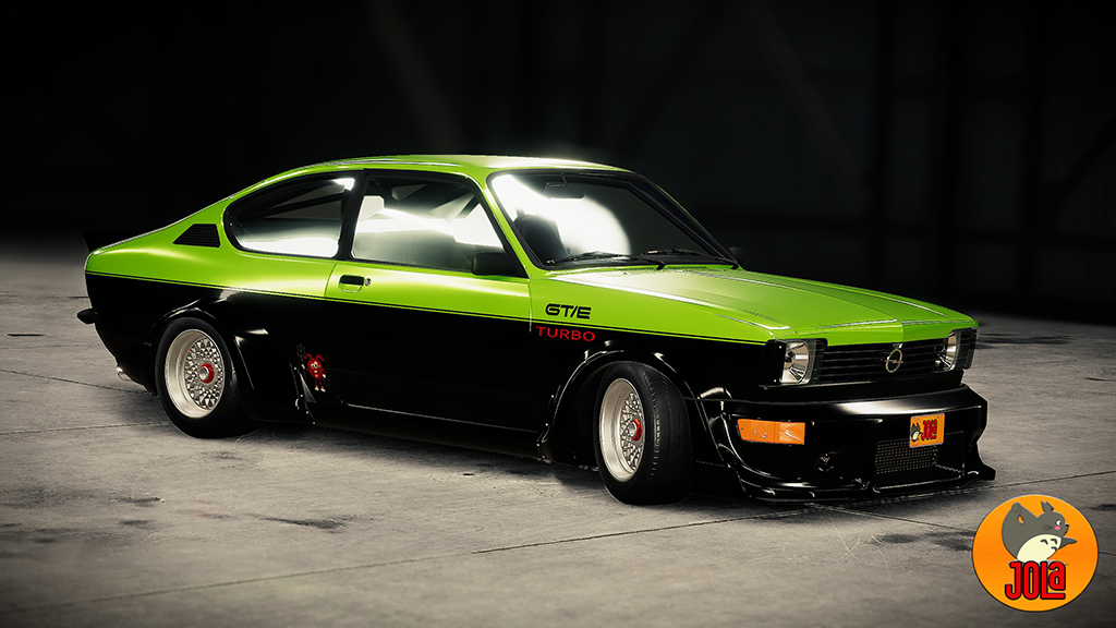 Livery Opel Kadett C - GT/E Turbo Green/Black