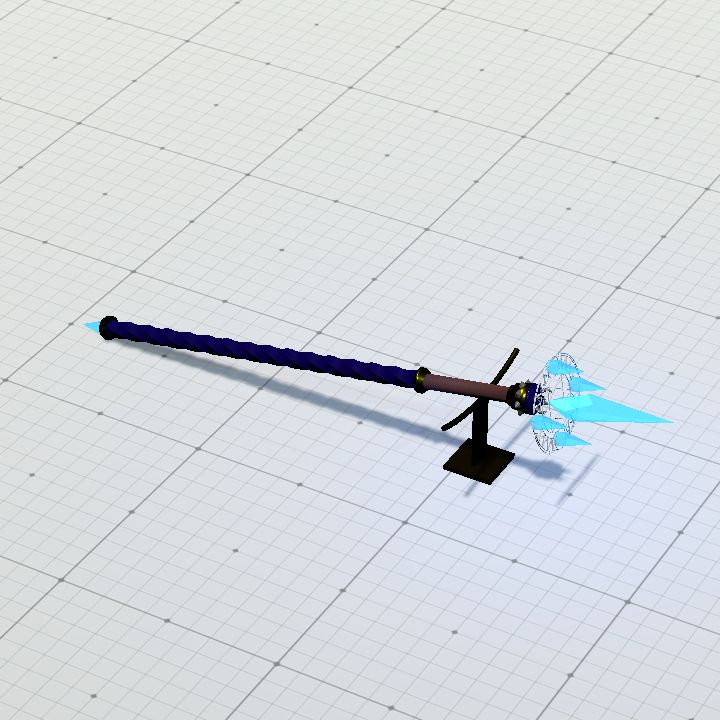 Magic staff (animated)