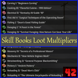 Skill Books Loot Multipliers
