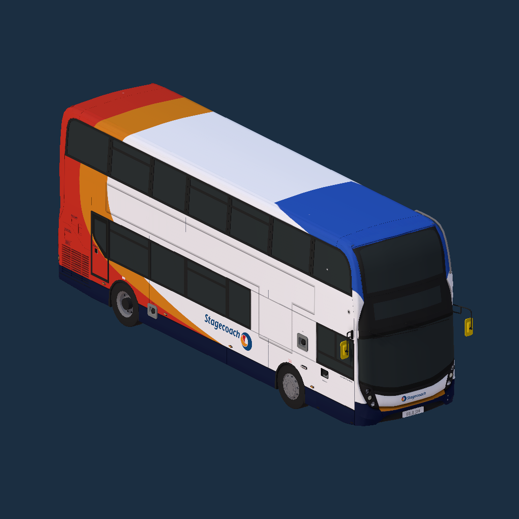 Stagecoach Beachball Enviro 400MMC Single Dest