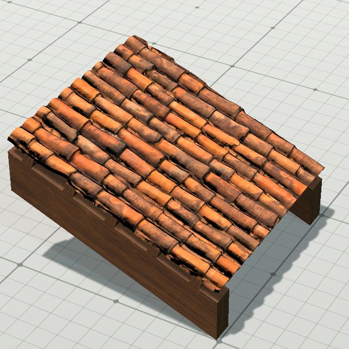Clay roof