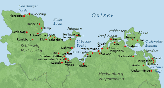 Willkommen an der Deutschen Ostsee/Welcome to the German Baltic Sea