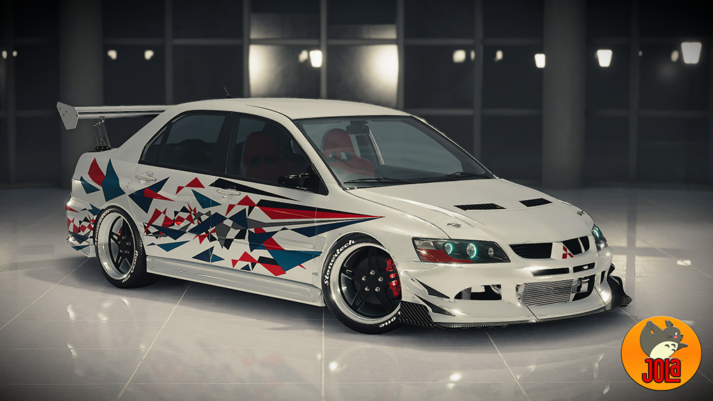 Livery Mitsubishi Lancer EVO (CT9A) - Geometric