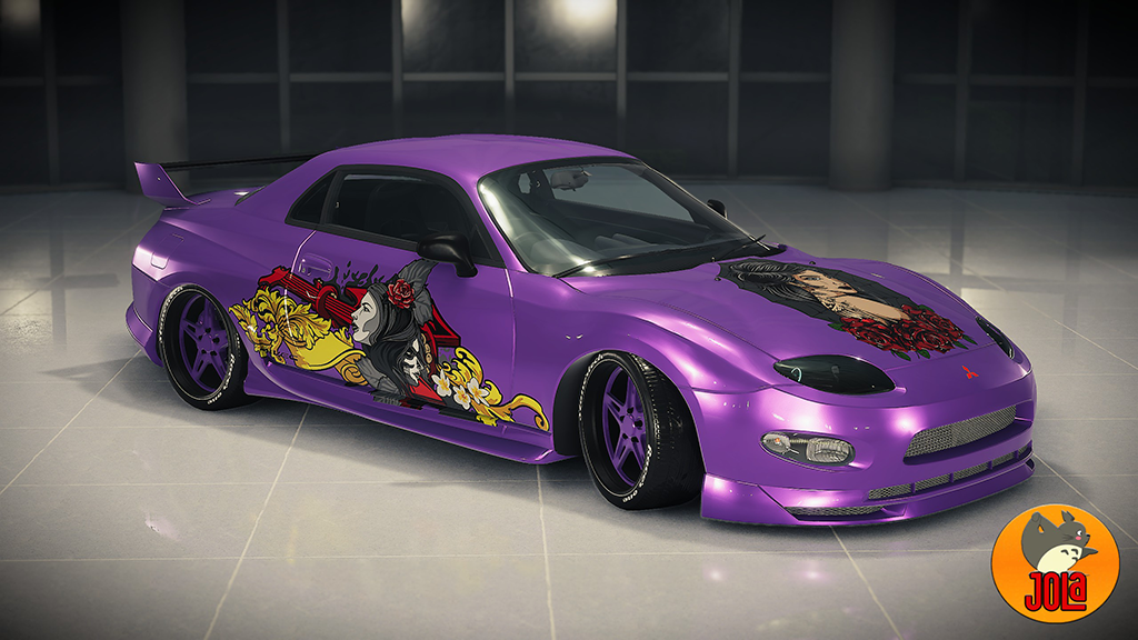 Livery Mitsubishi FTO - Anime