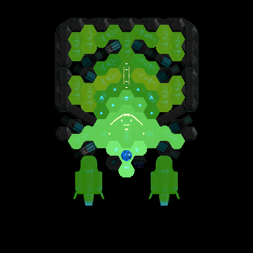 Borg cube ship