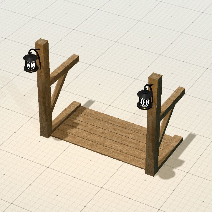 Bridge end 10ft