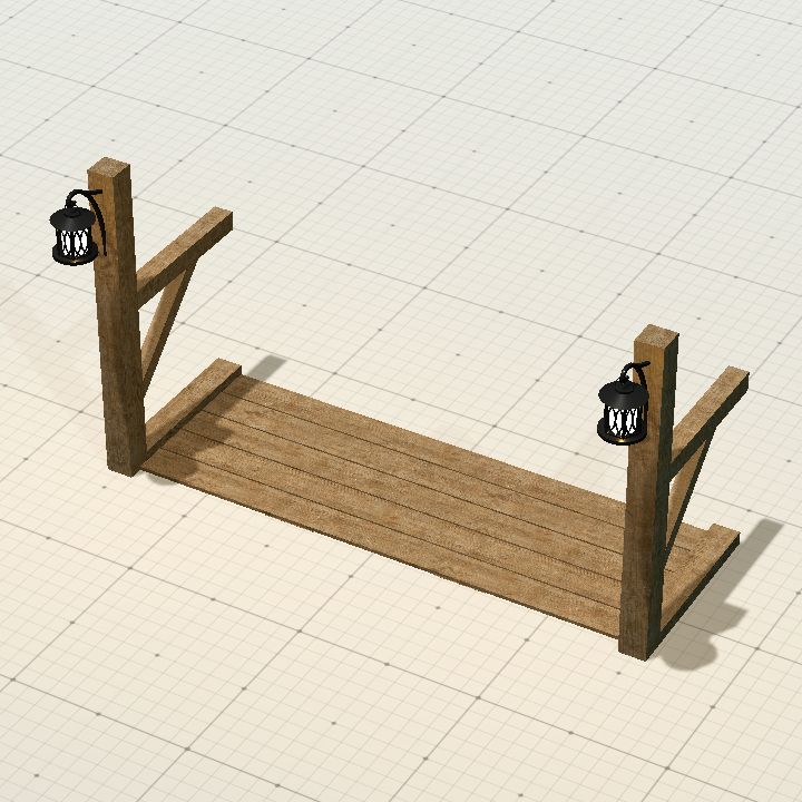 Bridge end 15ft