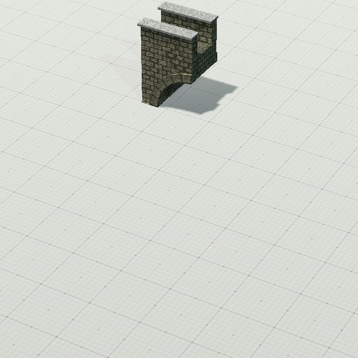 Stone bridge end 5ft