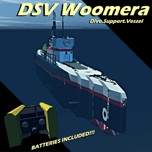 DSV 'Woomera' Demilitarised