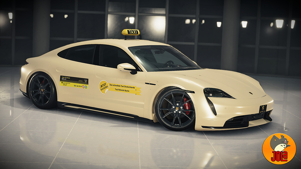 Livery Porsche Taycan - German Taxi