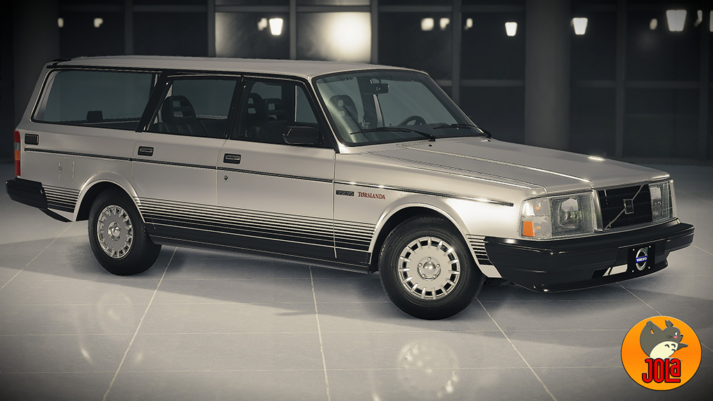 Livery Volvo 200 Series - Torslanda Stripes black