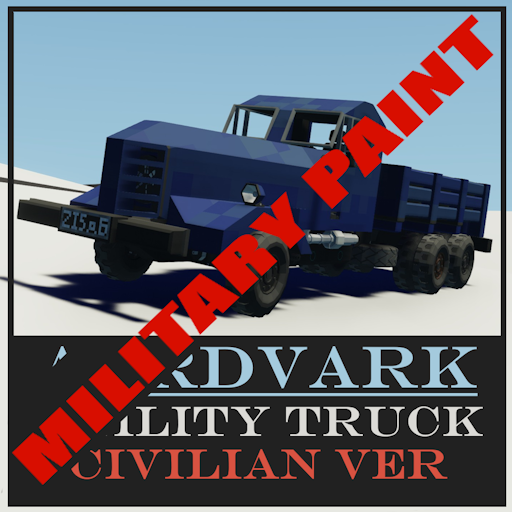 'Aardvark' Flatbed (Miltary paint)