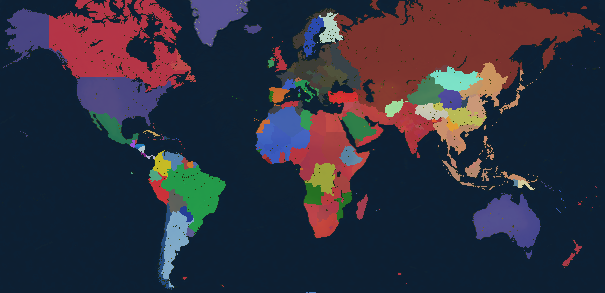 In the middle of the second world war (WWII - 1943)