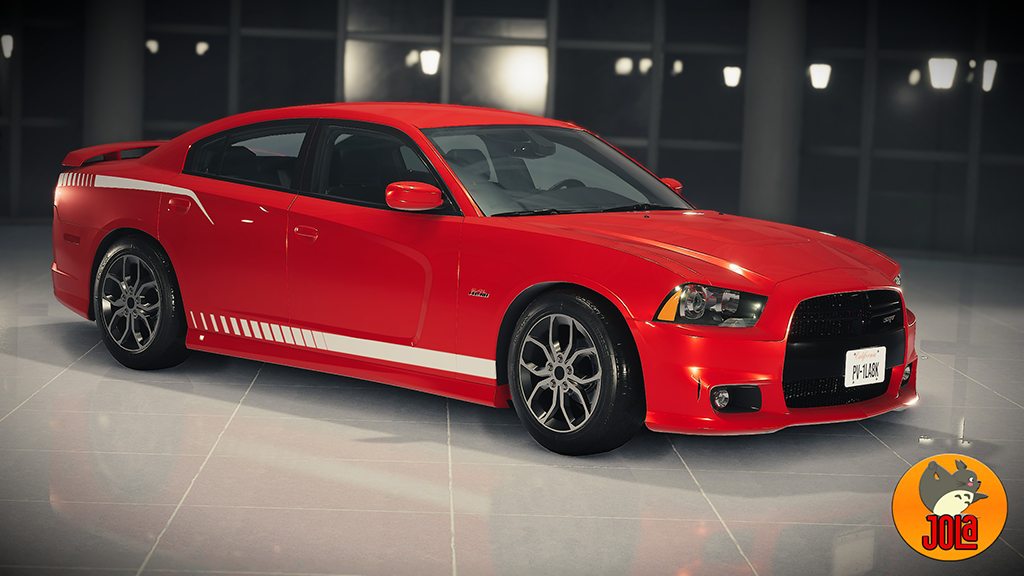 Livery Dodge Charger - Stripes white