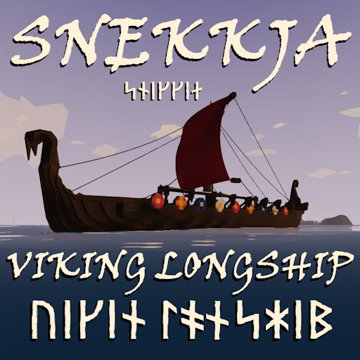 'Snekkja' Viking longship