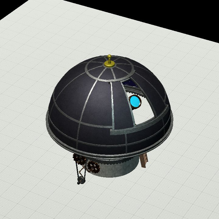 Observatory with roof