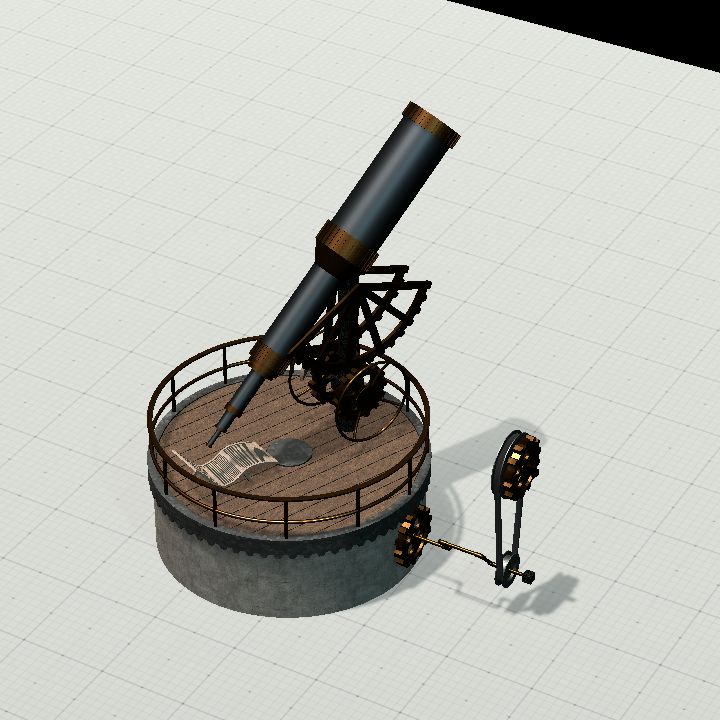 Observatory without roof