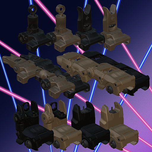 Dummy/Cowitness Backup Iron Sights [1035.1]