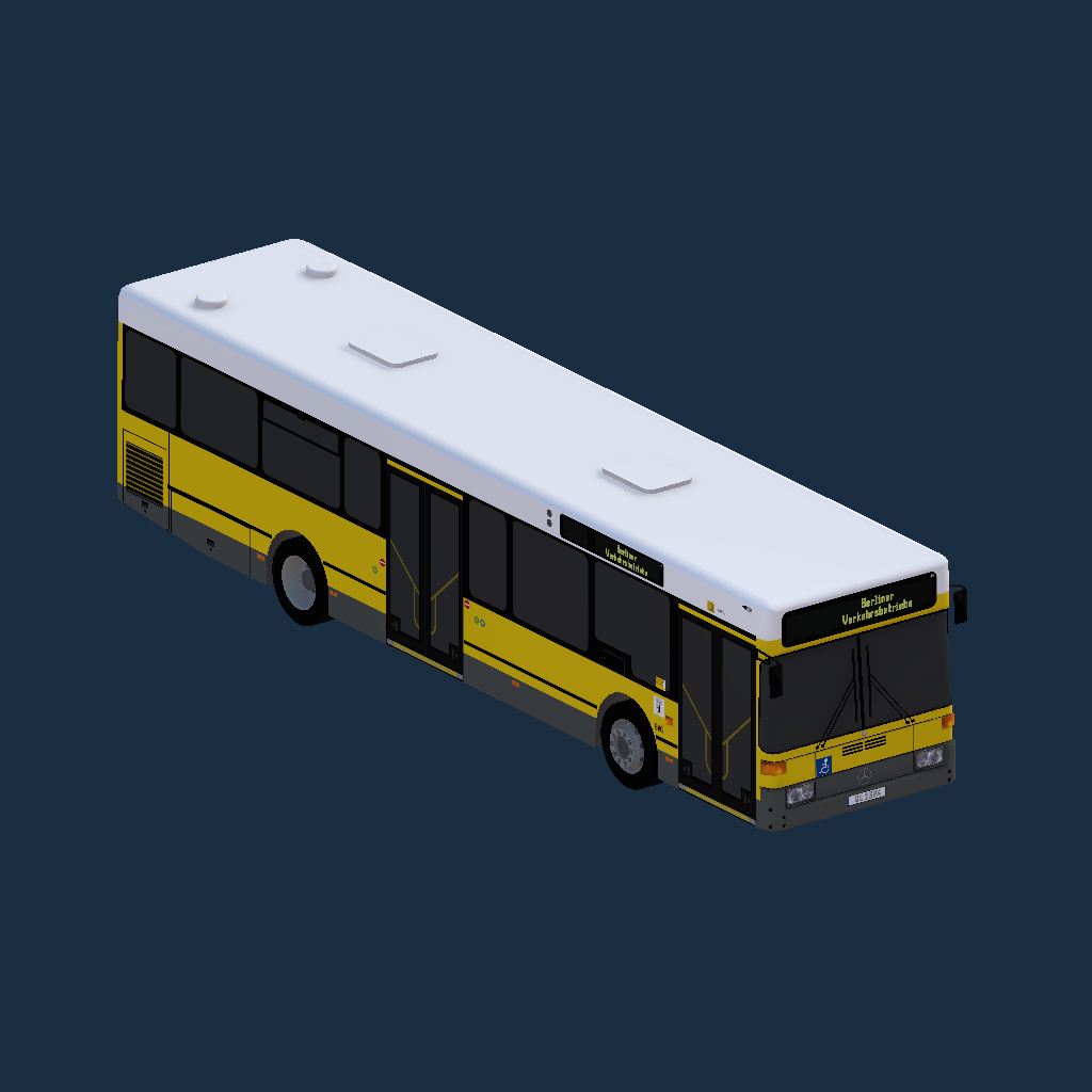 BVG MB O405N2 2 Türer MB Stern Grundlack